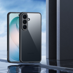 Чехол прозрачный с черными рамками для Samsung Galaxy S26 FE, серия Aimo Series от Dux Ducis