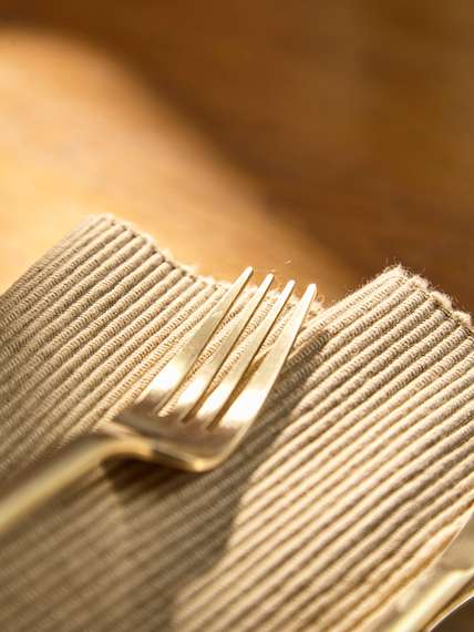 Набор столовых приборов pure, золотистые матовые, 16 пред.
