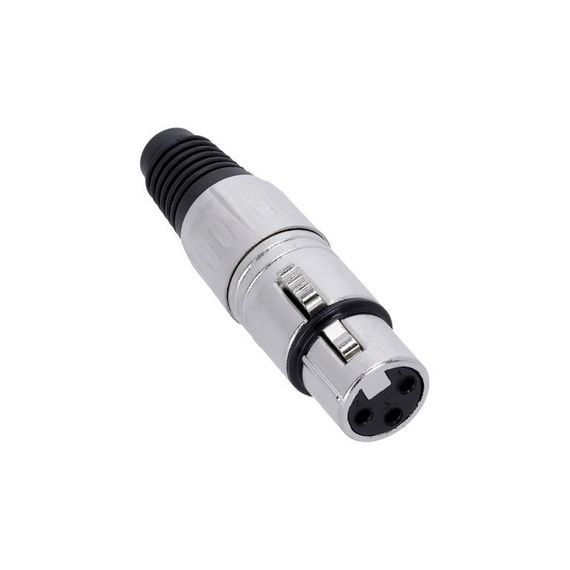 Adam Hall K4CXF3 - разъем XLR (F), 3-pin, металлический