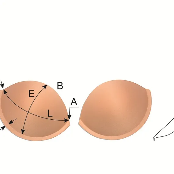 Чашки балконет пуш-ап белые (85В-90А-80С-75D), Беларусь