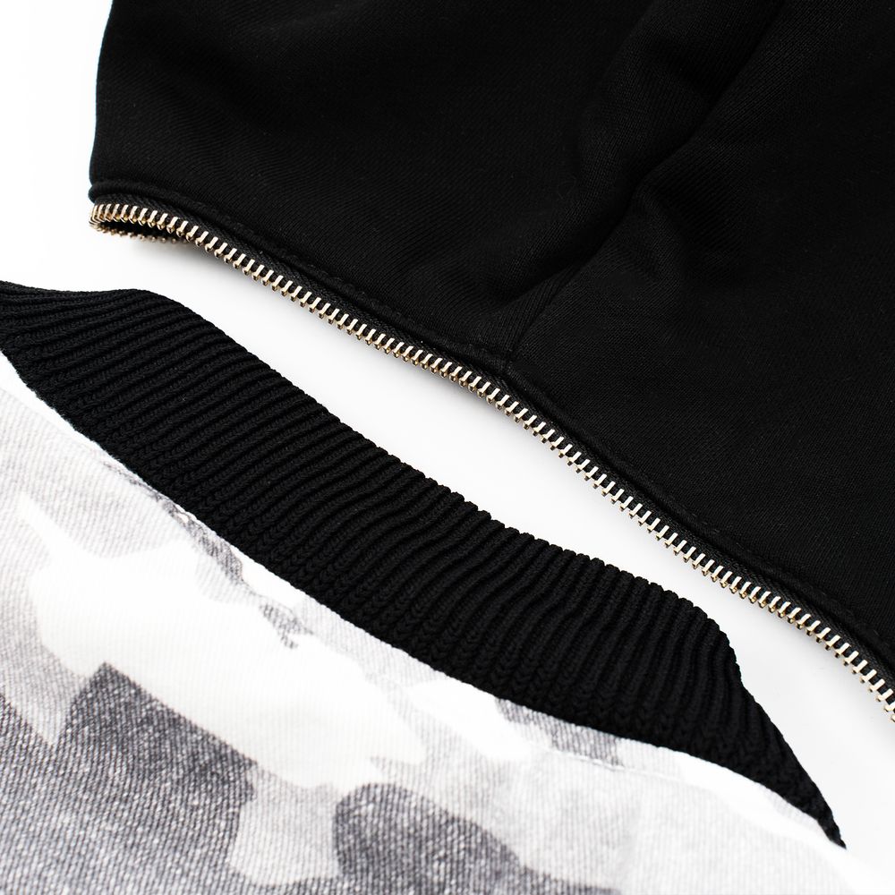 Бомбер Heartz Frostline серый камуфляж