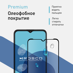 Защитное стекло ROSCO для Motorola Moto G9 Play;Motorola Moto E7 Plus оптом (арт. MOTO-G9PLAY-FSP-GLASS-BLACK)