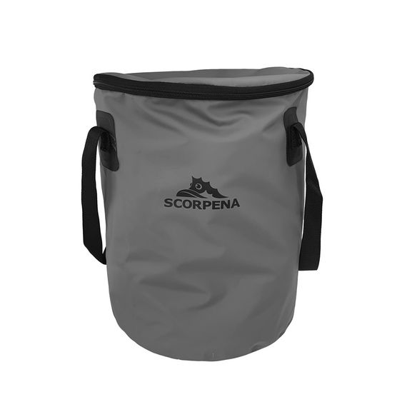 Складное ведро Scorpena с крышкой 10 литров