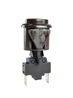 Кнопка подсветки "GEFEST" ПКН 507 (овал) коричневая