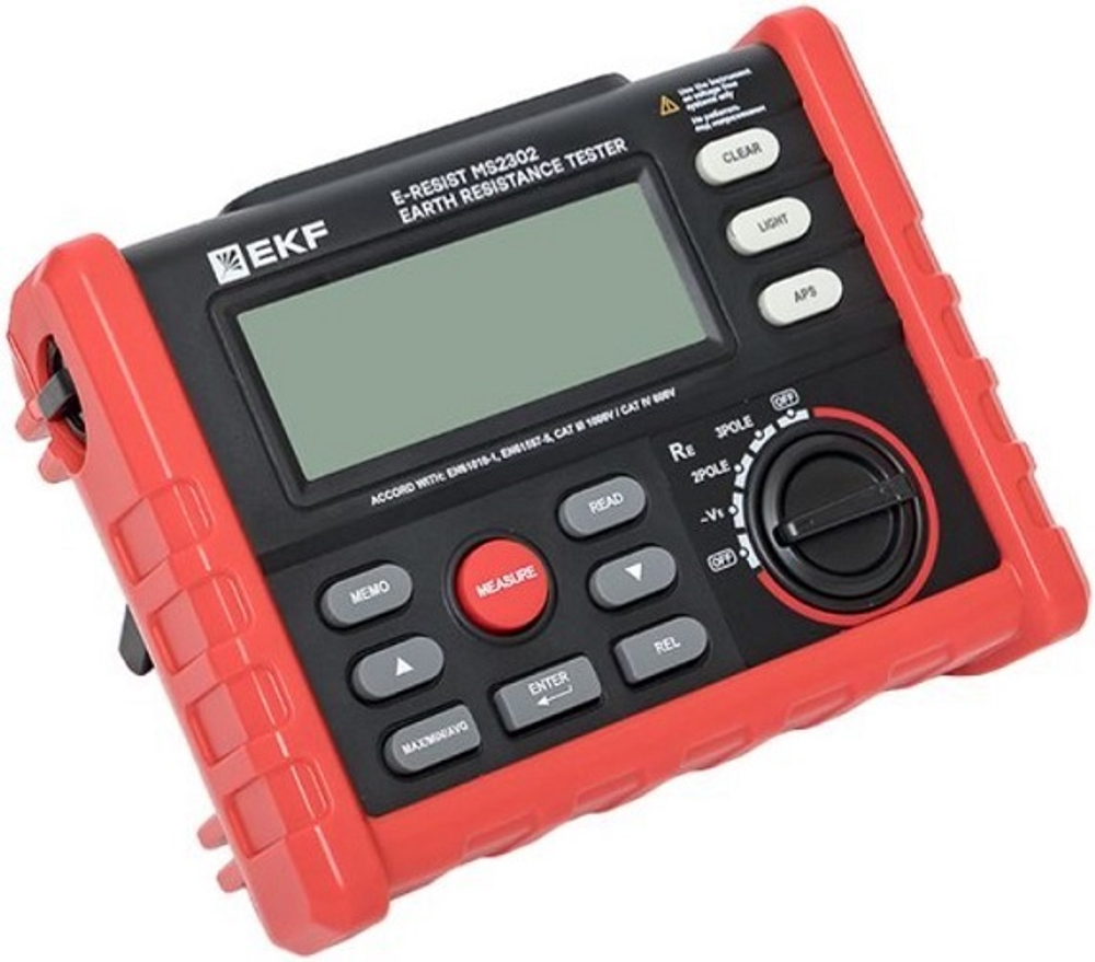 Измеритель сопротивления заземления EKF ms2302
