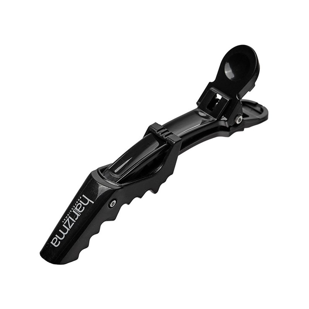 Зажим для волос Harizma, 6 шт, черные (h10903-1500)