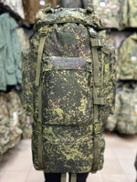 Рюкзак Tiger 100 л Cordura 1000D Пиксель (Зелёная цифра)