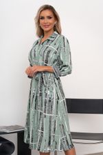 Платье Ричи  (мята) Р11-1033 Nikol (Акция)