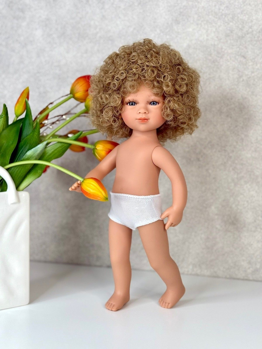 Кукла D Nenes виниловая 34см Celia без одежды (022263W)