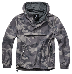 Brandit SUMMER WINDBREAKER grey camo