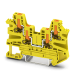 1859750 - PTV 2,5-QUATTRO YE - Проходные клеммы