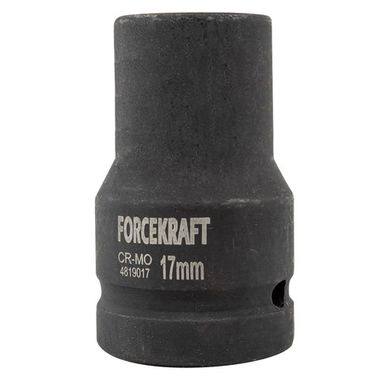 Головка ударная для футорки 1'', 17мм (4гр.) FORCEKRAFT FK-4819017