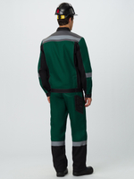 Костюм Вивантек-2 СОП У. (тк.Смесовая,240) п/к, т.серый/черный/св.серый