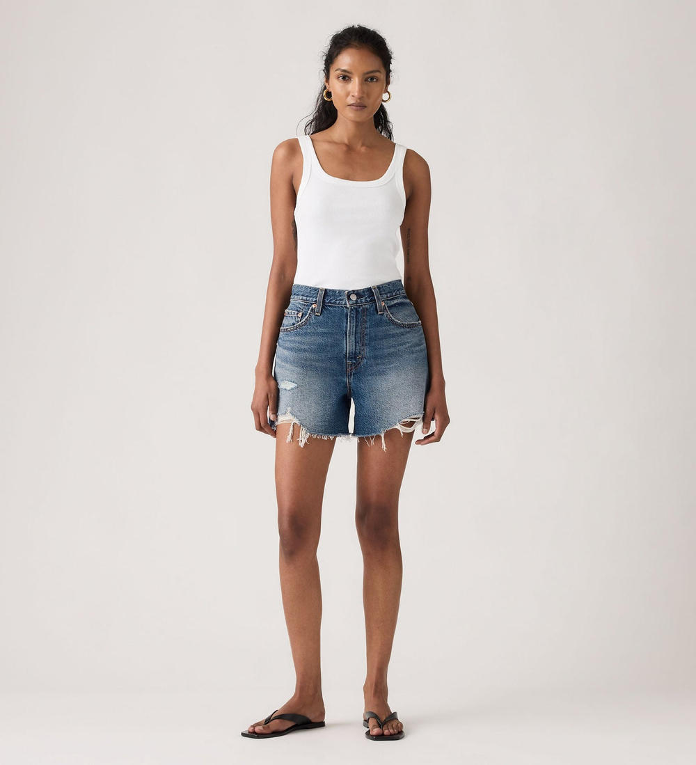 Шорты джинсовые женские LEVI'S RIBCAGE SHORT ZIP