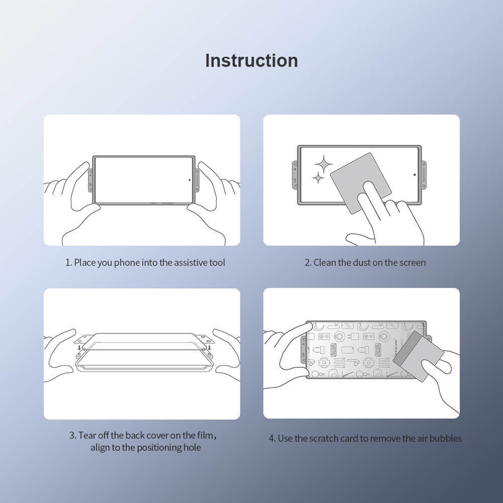 Защитная пленка Nillkin Impact Resistant для Samsung Galaxy S23+