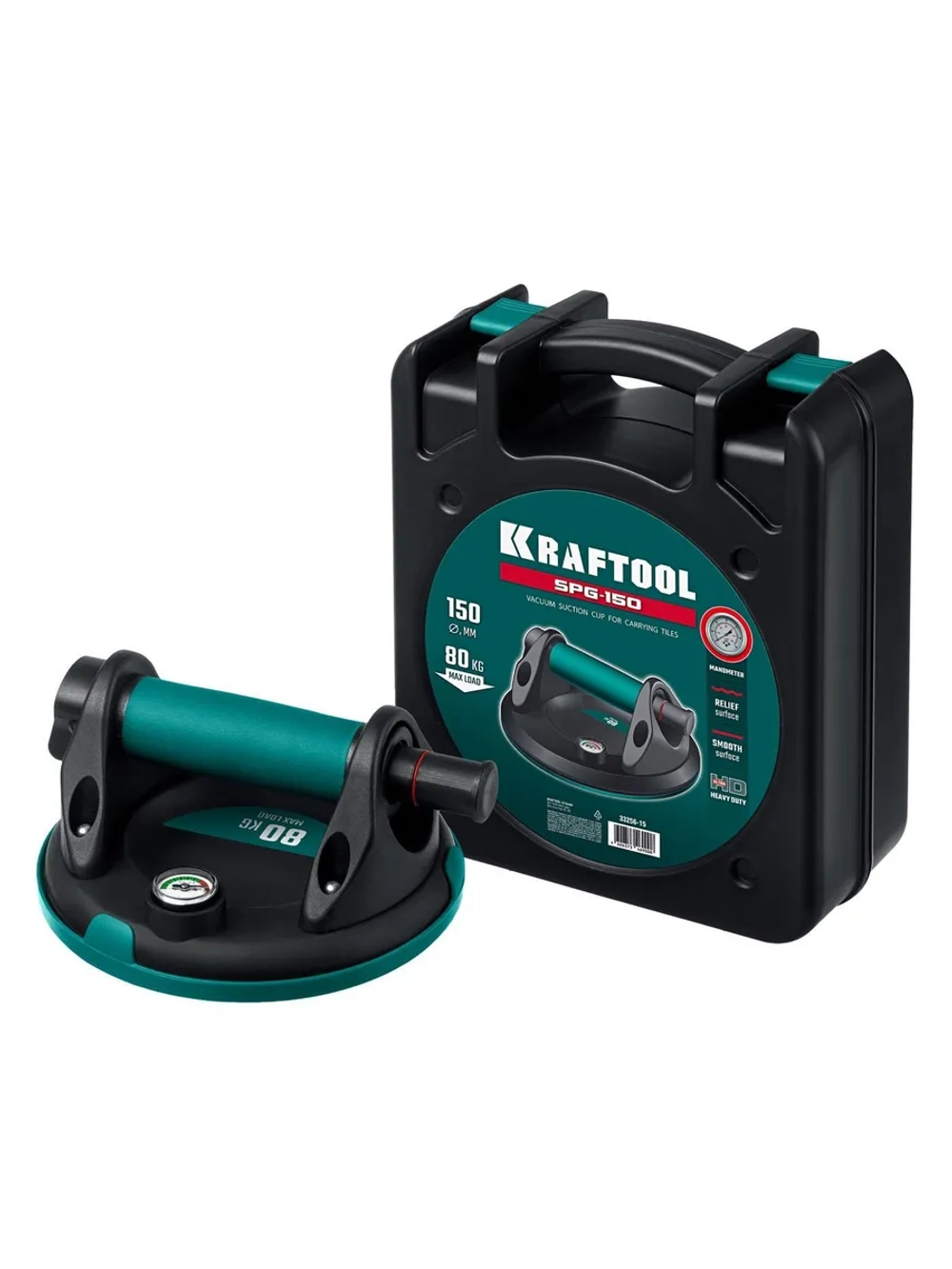Вакуумная присоска KRAFTOOL SPG-150 d 150 мм 33256-15