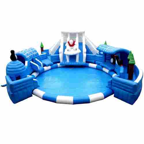 Надувной наземный аквапарк «Морское царство 2» 20*20*6 м