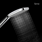 Лейка для душа Milardo ILS1FCSM18 "Ideal Spa" квадрат, 1 режим, ХРОМ, коробка