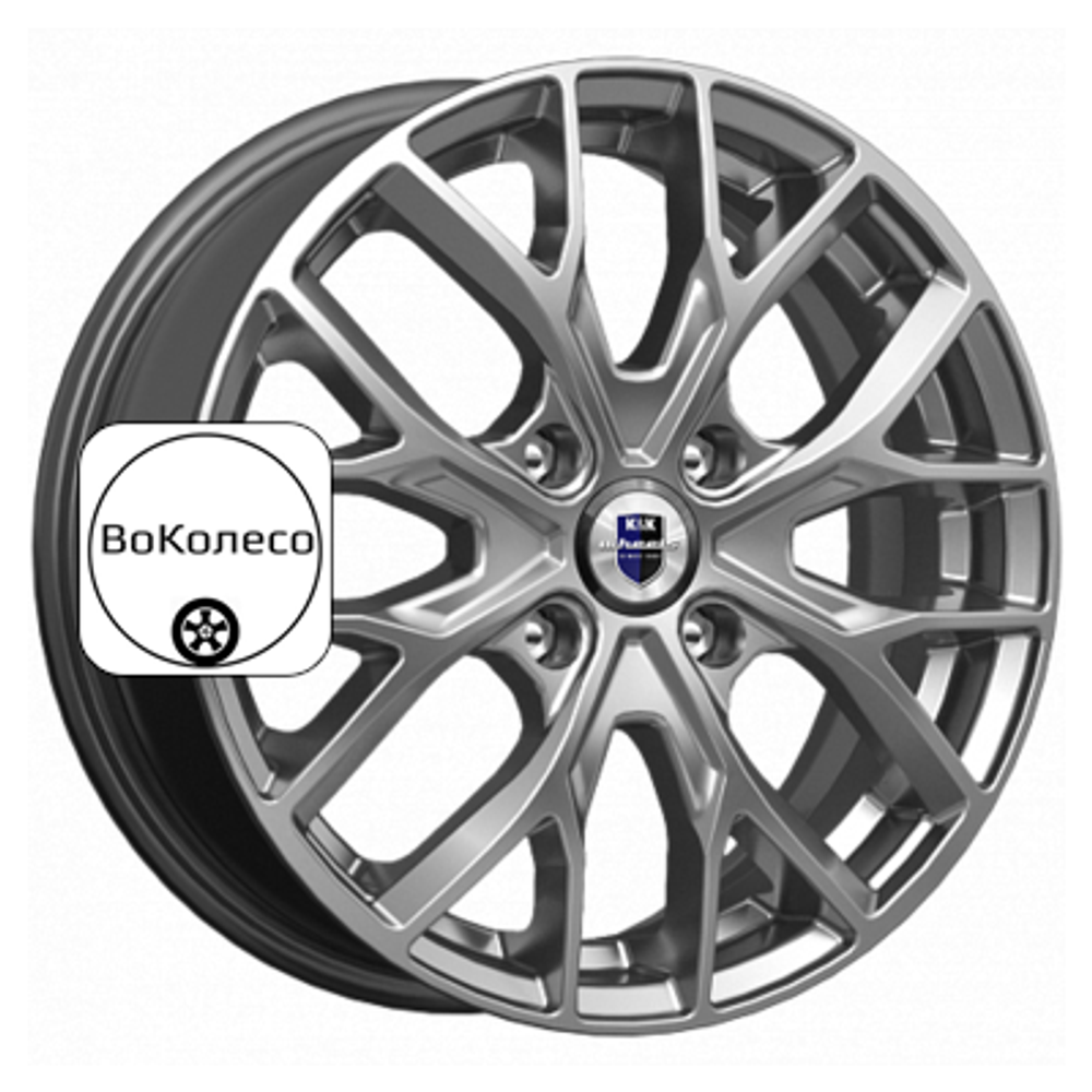 6x16/4x114,3 ET40 D67,1 Лилиом (КС891) Дарк платинум K&K