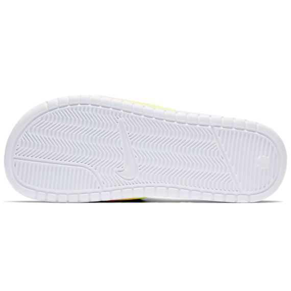 Nike Benassi JDI 'White Red Green Gradient'