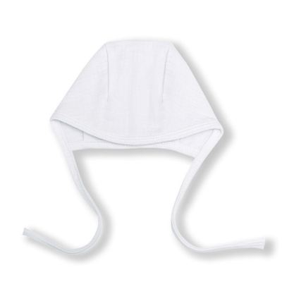 Чепчик из муслина (белый)