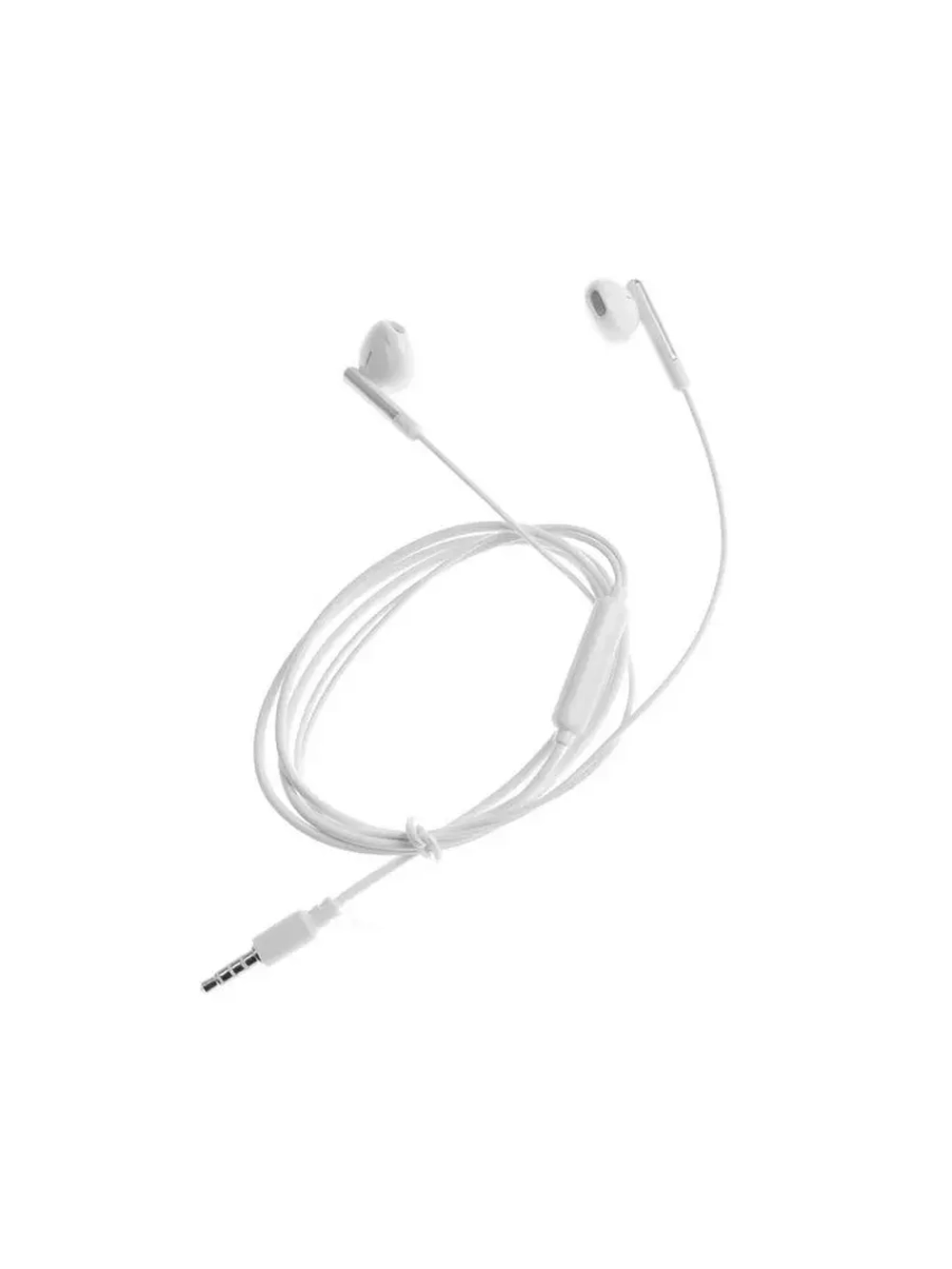 Наушники R-8, проводные, вкладыши, микрофон, 1 м, Jack 3.5 м