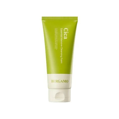 Bergamo Intensive Cica Clenaser Foam 120ml,Пенка для умывания с экстрактом центеллы азиатской 120 мл (до 21.03.27)