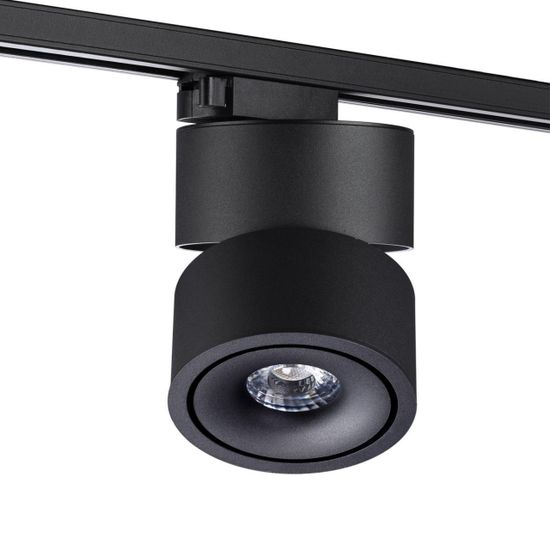 358777 PORT NT21 224 черный Светильник трековый однофазный трехжильный IP20 LED 15W 4000K 1300Лм 100-265V GRODA