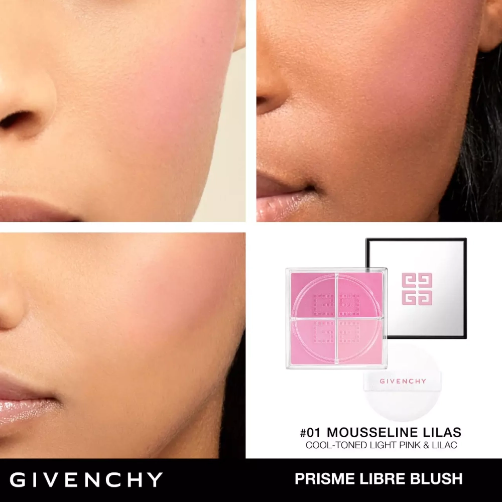 Givenchy Prisme Libre Loose Powder Blush 12H Radiance - Mousseline Lilas