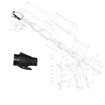 Передний конус ресивера Mares Sten11