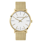 Часы Boccadamo Mya Gold White MY017A BW/G с минеральным стеклом