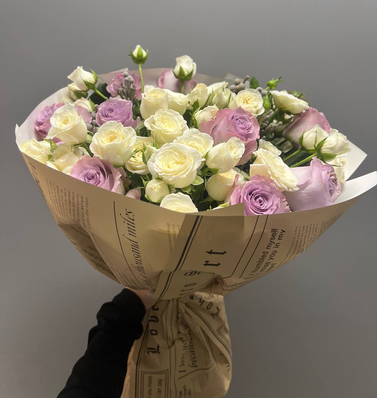 Букет "Лавандовая нежность" Букет "Лавандовая нежность"