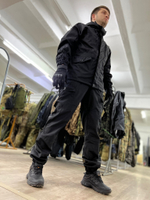 Костюм горка 6 весна лето / черный