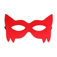 Стильная красная маска на глаза на резинке Bior Toys Notabu NTB-80664
