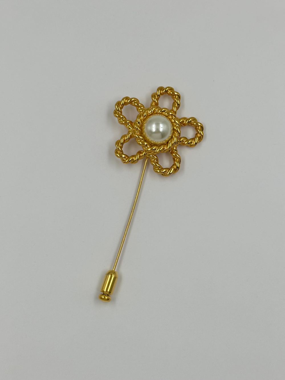 Брошь булавка Ромашка Moschino