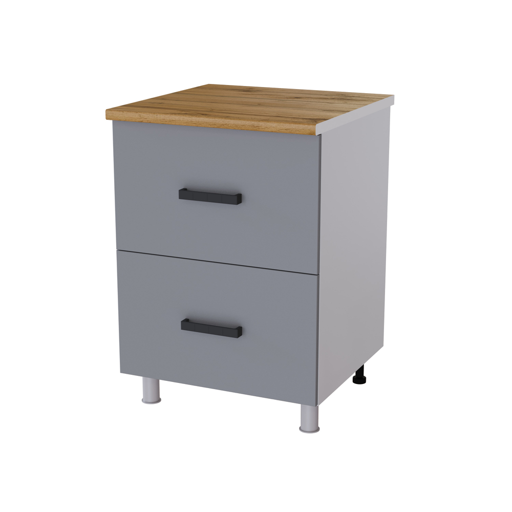 Берн Рабочий стол с системой выдвижения тандембокс с 2 ящиками 600 Г6РГ