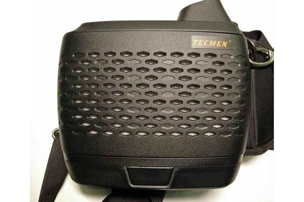 Сварочная маска с автоматическим светофильтром и подачей воздуха Tecmen 815S с PAPR (внешняя кнопка зачистки)