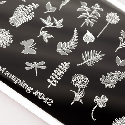 Swanky Stamping Пластина для стемпинга 042
