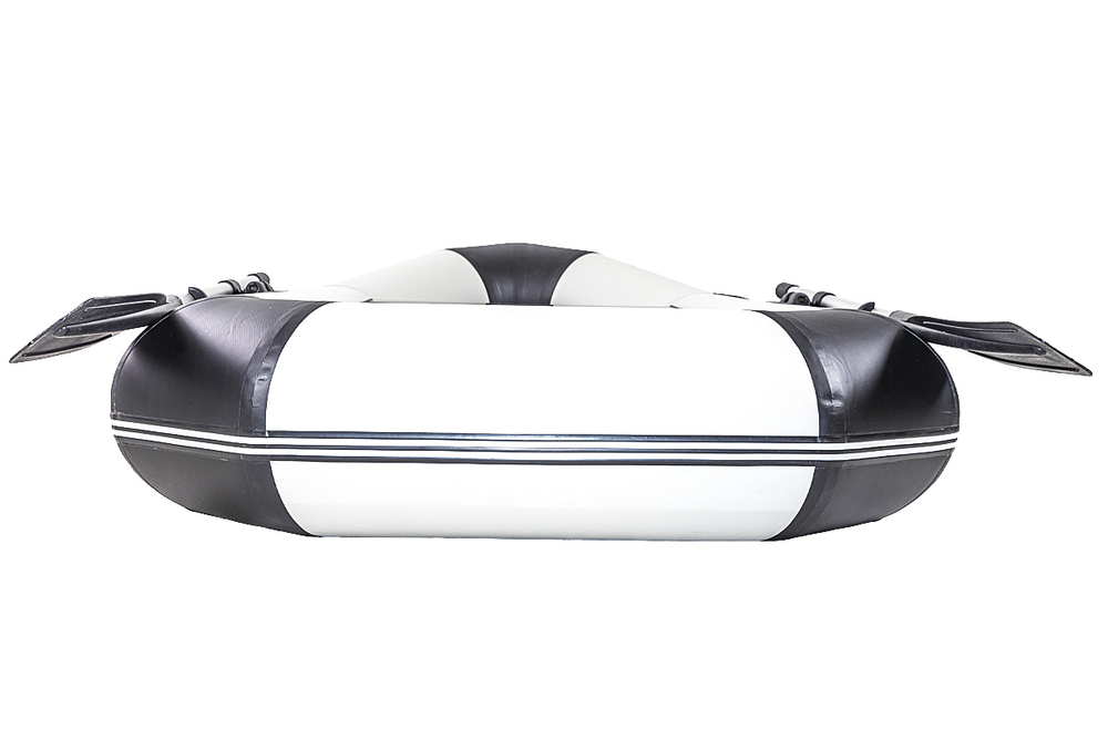 Броня-240 белый-черный (лодка ПВХ с усилением)