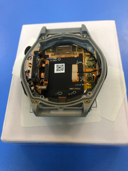 Huawei Watch GT Runner-B19A  Дисплей в сборе с тачскрином и серой рамкой Оригинал Сервисный