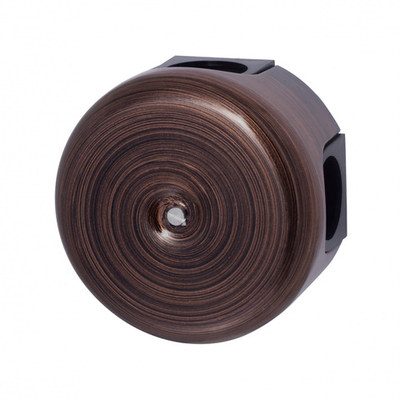 Распределительная коробка 78 мм, пластик, цвет Медный Век (4 кабельных ввода в комплекте) B1-521-16-K