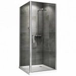 Душевой уголок ABBER Sonnenstrand AG04060-S75 60x75 стекло прозрачное/профиль хром