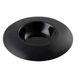 Тарелка глубокая 400 мл d 28 см для пасты, для супа Black фарфор P.L. Proff Cuisine [3]