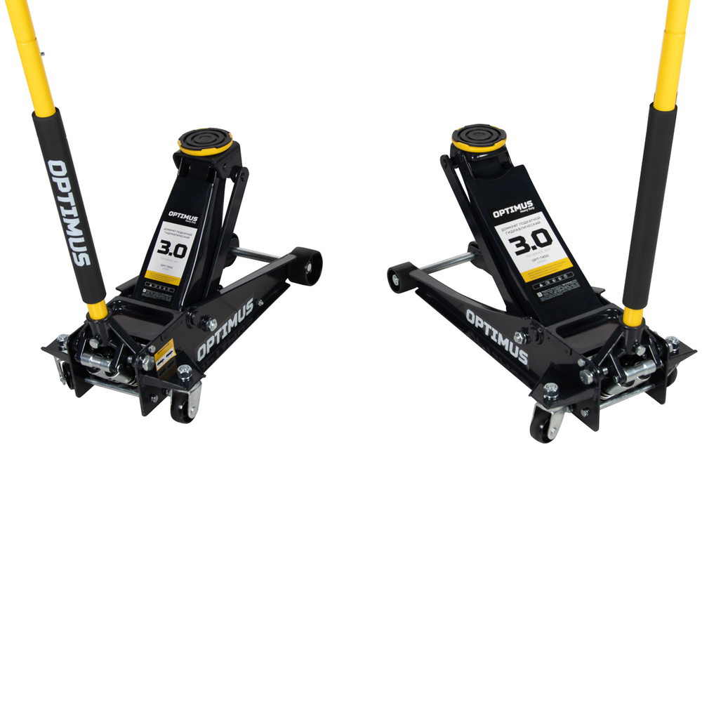 OPT-7550 Домкрат подкатной гидравлический, г/п 3 т, 120-460 мм