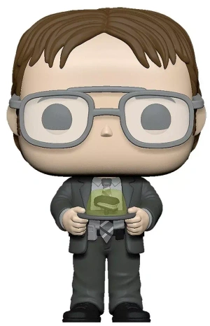 Фигурка Funko POP! TV: The Office S2 - Dwight w/Gelatin Stapler