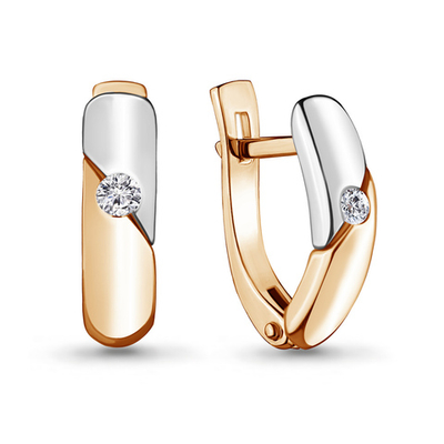 941240к Серьги из Золота с бриллиантами