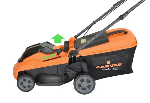 Газонокосилка аккумуляторная CARVER CLM-01BL40-370H