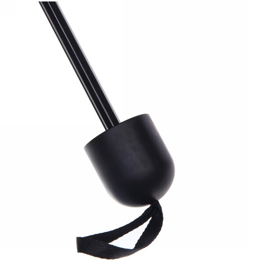 Зонт механический ветроустойчивый, матовая ручка «BESTzontik» цветы на сером, длина 25см, d-110см