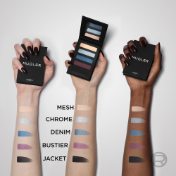 L’Oreal Paris x Mugler - Палетка теней для век: палетка теней для век оттенок Midnight, 8 g
