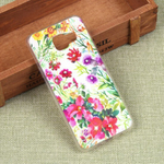 Силиконовый чехол с цветами для Samsung Galaxy A3 (2016), 009616